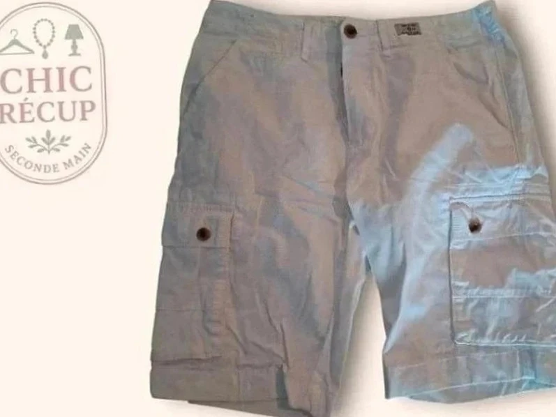 Short Cargo Tommy Hilfiger - M - Blanc - Ayzan-22